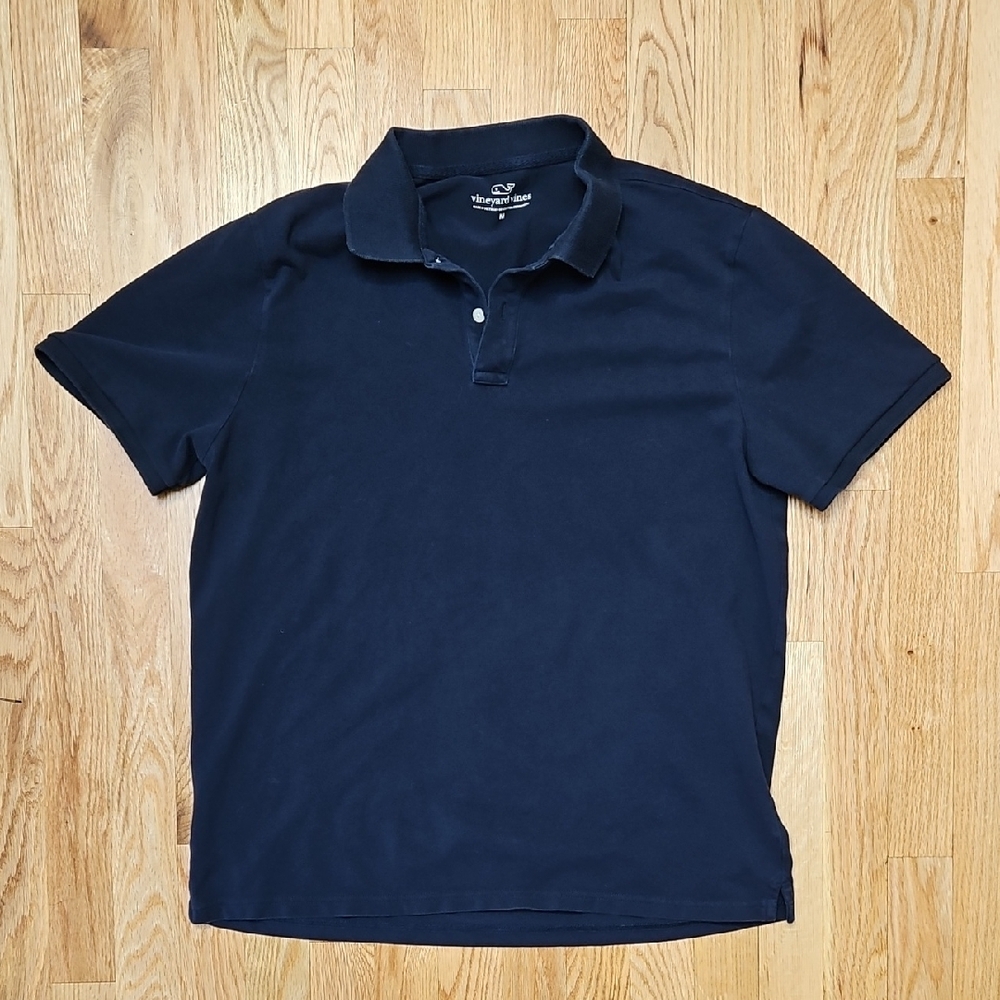 Vineyard Vines Navy Blue Polo Shirt